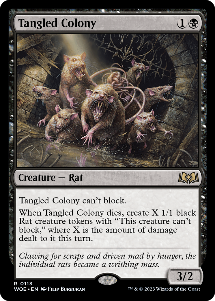 Tangled Colony [Wilds of Eldraine] | Gamer Loot