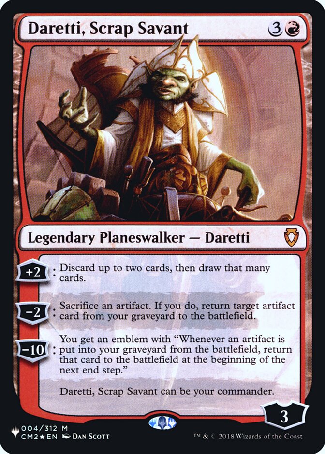 Daretti, Scrap Savant [Secret Lair: Heads I Win, Tails You Lose] | Gamer Loot