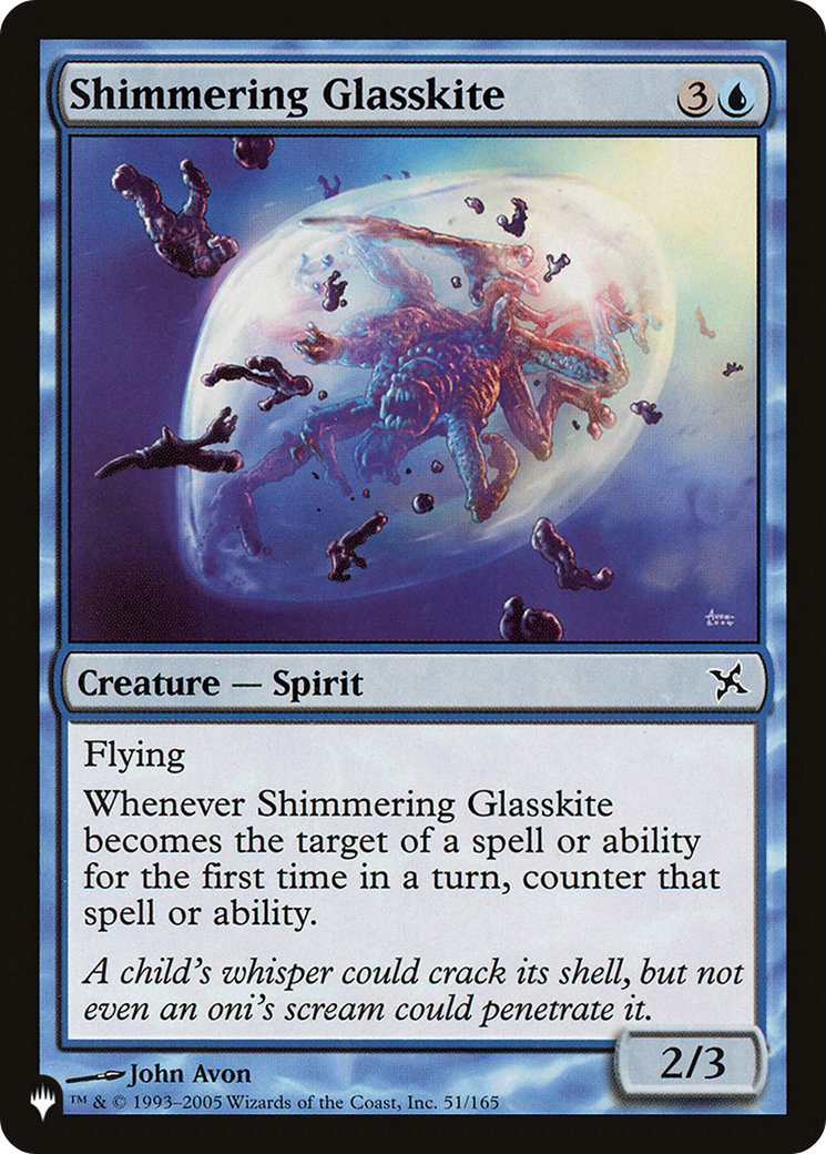 Shimmering Glasskite [The List Reprints] | Gamer Loot