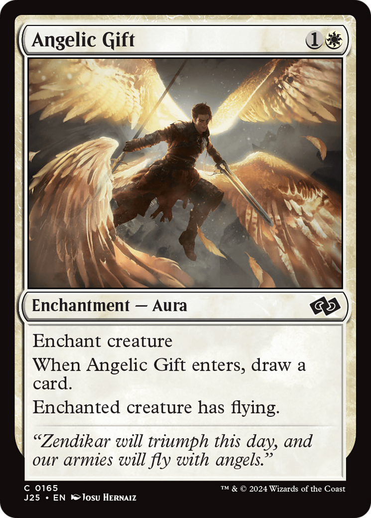 Angelic Gift [Foundations Jumpstart] | Gamer Loot