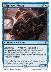 Displacer Kitten (White Border) [Mystery Booster 2] | Gamer Loot