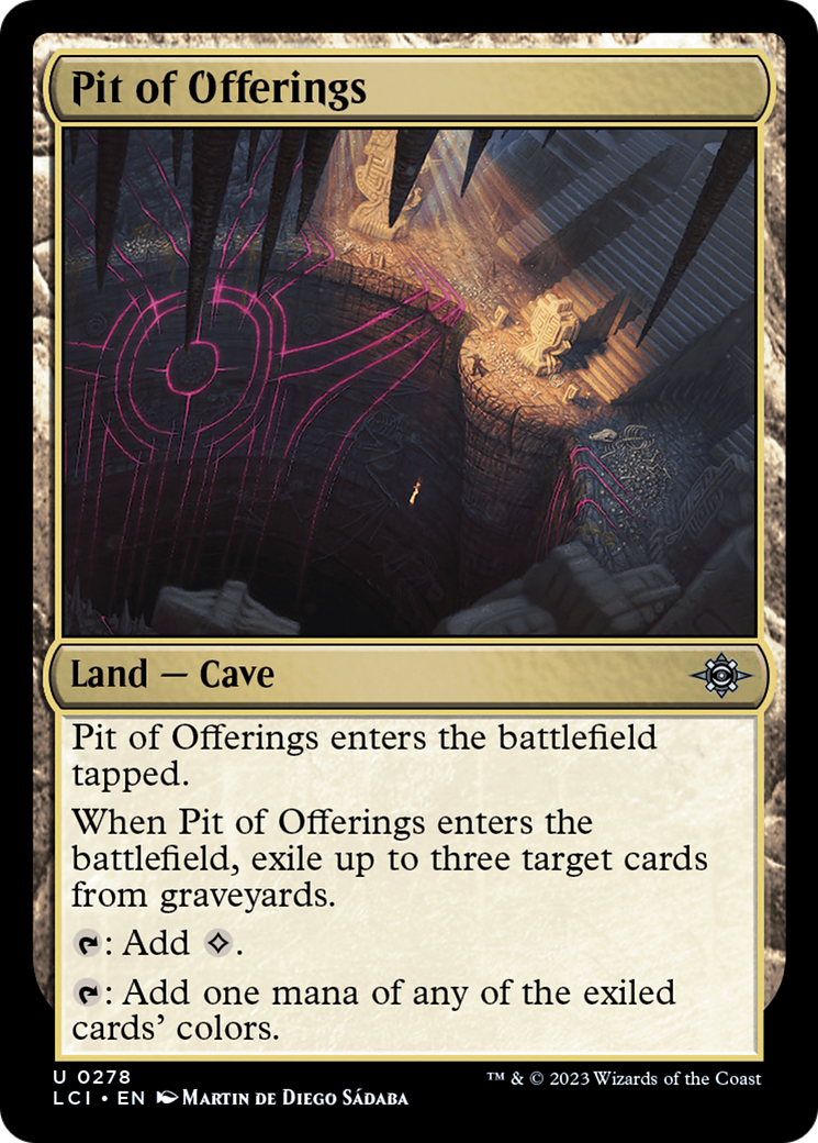 Pit of Offerings [The Lost Caverns of Ixalan] | Gamer Loot