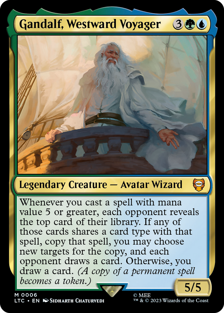 Gandalf, Westward Voyager [The Lord of the Rings: Tales of Middle-Earth Commander] | Gamer Loot