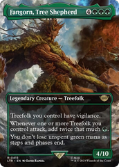 Fangorn, Tree Shepherd (Borderless Alternate Art) [The Lord of the Rings: Tales of Middle-Earth] | Gamer Loot