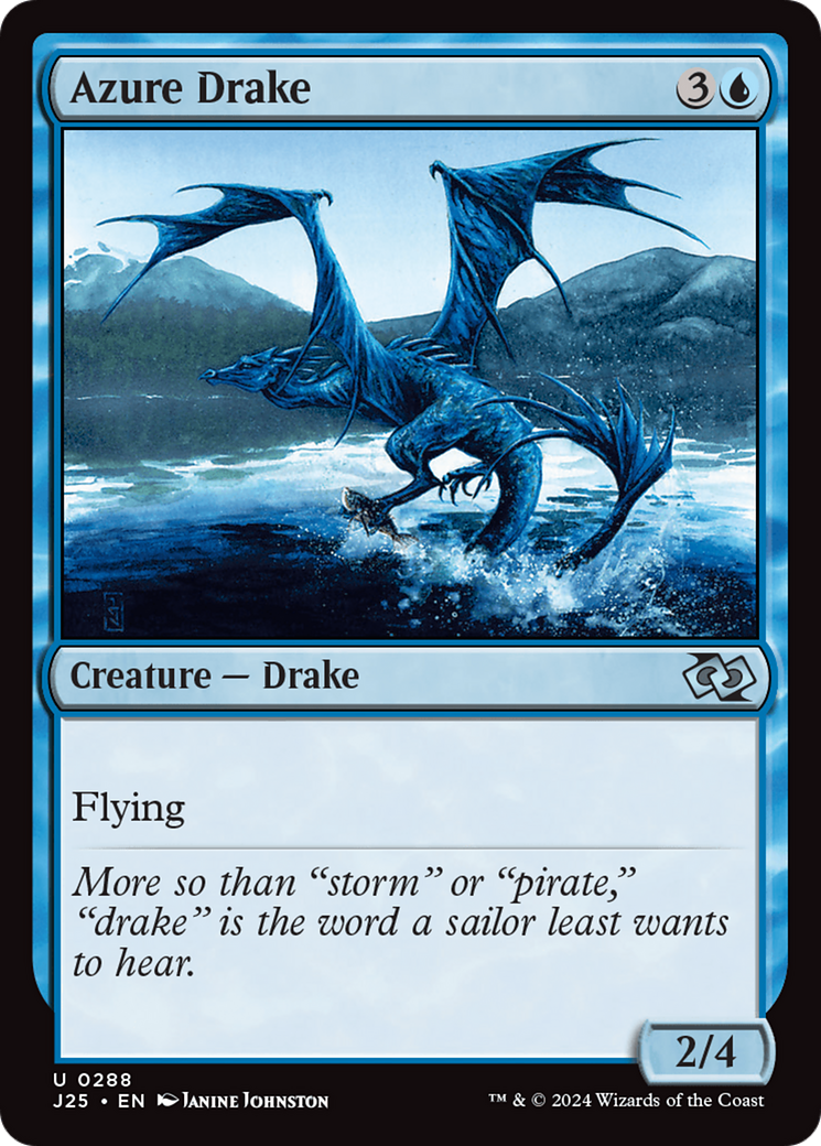 Azure Drake [Foundations Jumpstart] | Gamer Loot