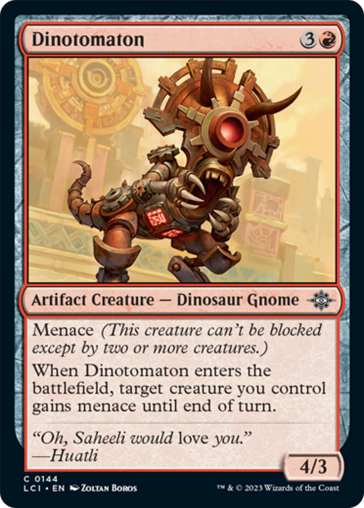 Dinotomaton [The Lost Caverns of Ixalan] | Gamer Loot