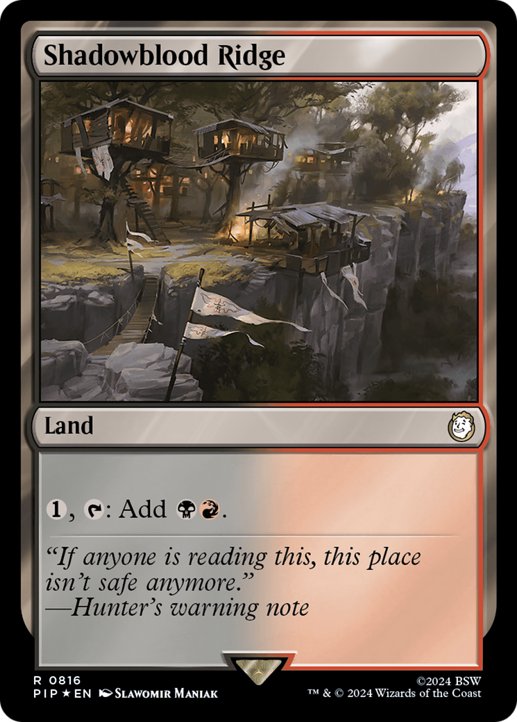 Shadowblood Ridge (Surge Foil) [Fallout] | Gamer Loot