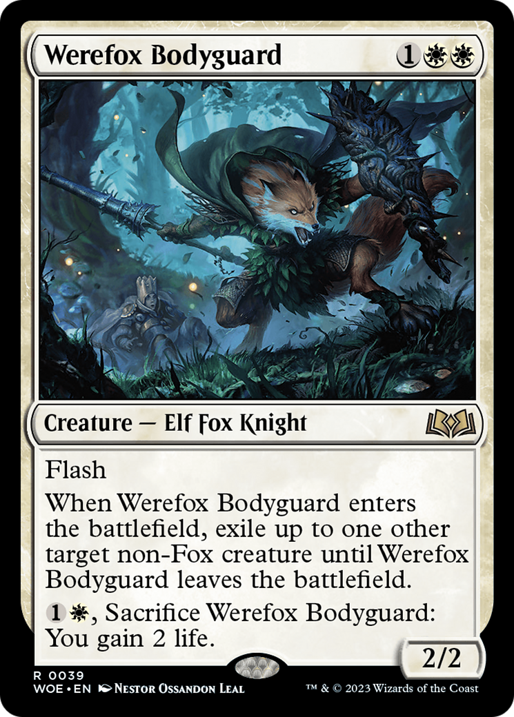 Werefox Bodyguard [Wilds of Eldraine] | Gamer Loot