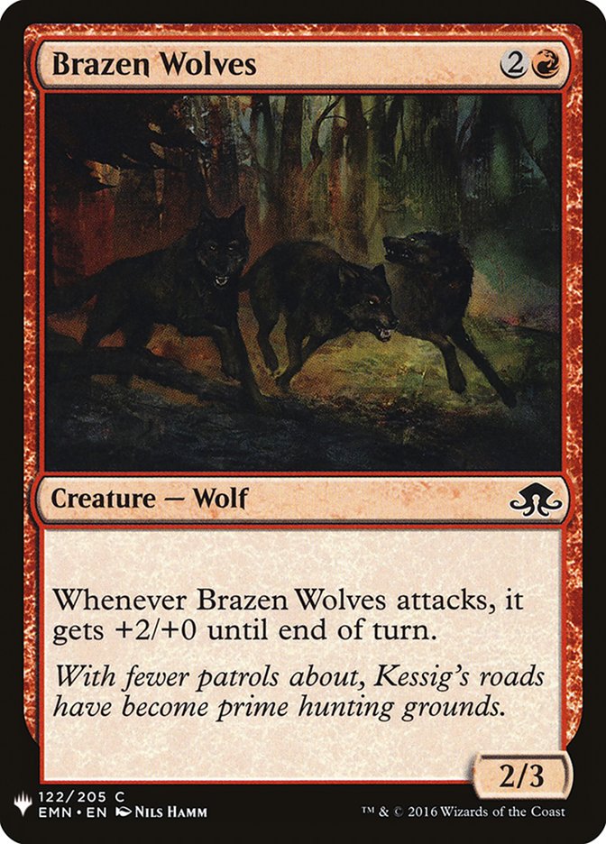 Brazen Wolves [Mystery Booster] | Gamer Loot