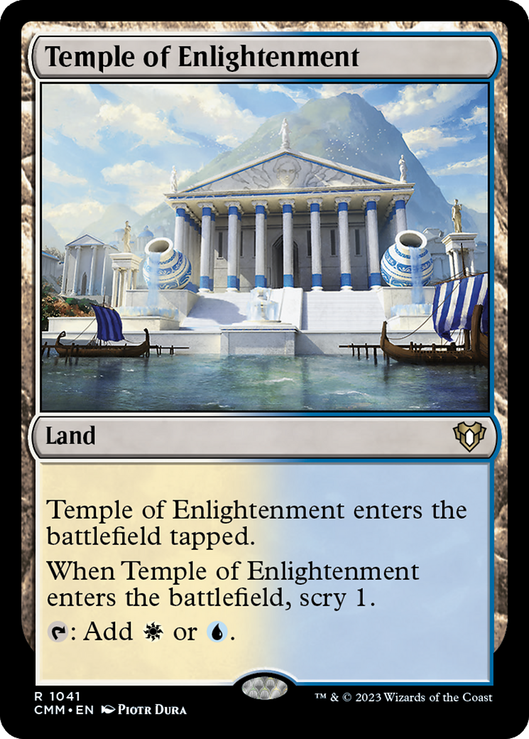 Temple of Enlightenment [Commander Masters] | Gamer Loot