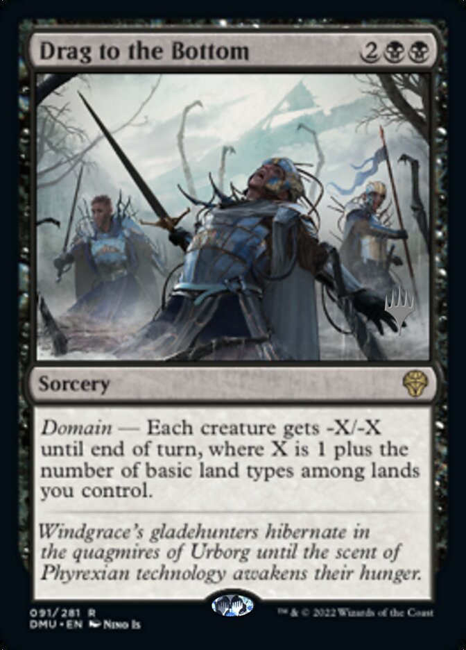 Drag to the Bottom (Promo Pack) [Dominaria United Promos] | Gamer Loot