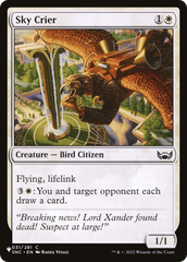 Sky Crier [The List Reprints] | Gamer Loot