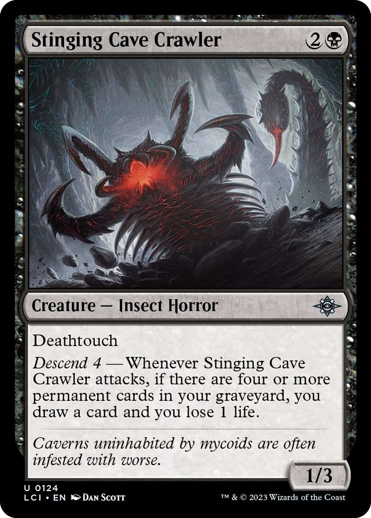 Stinging Cave Crawler [The Lost Caverns of Ixalan] | Gamer Loot