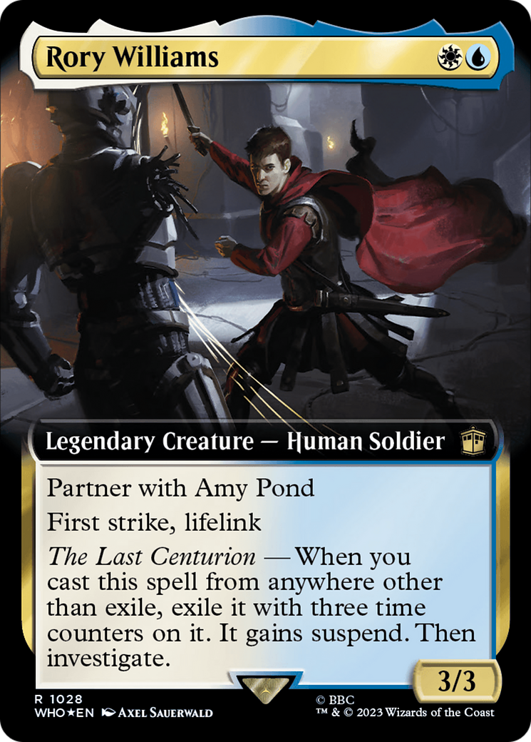Rory Williams (Extended Art) (Surge Foil) [Doctor Who] | Gamer Loot