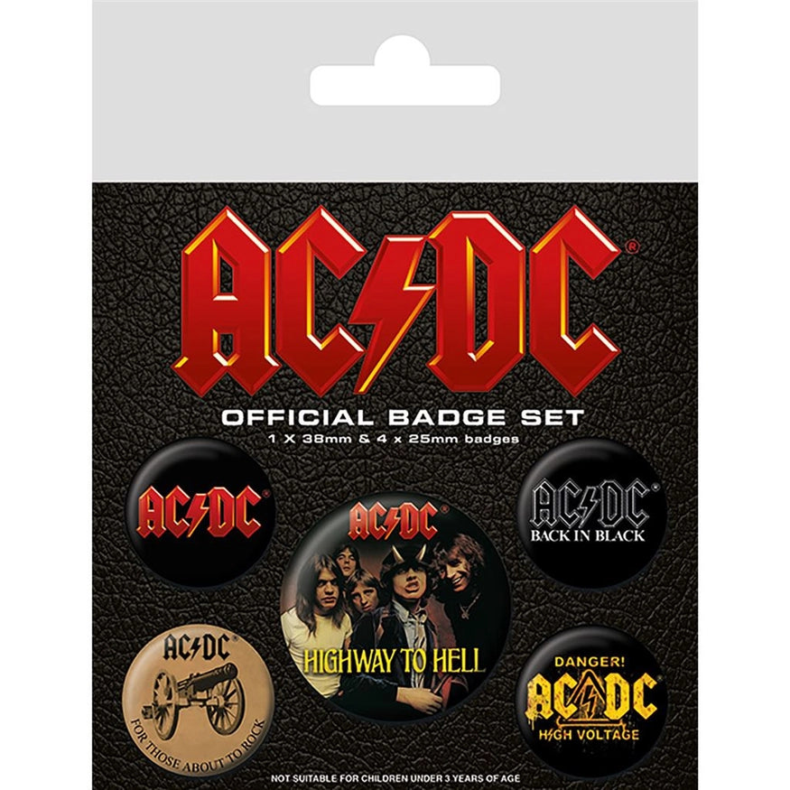 AC/DC Badge Pack | Gamer Loot