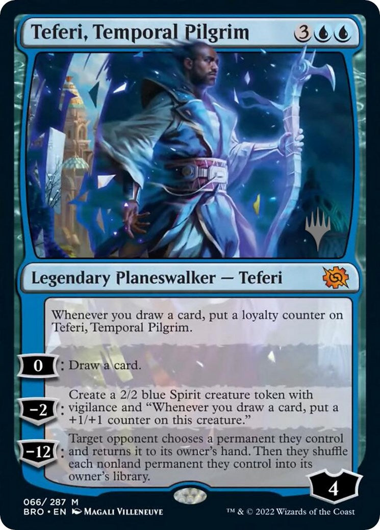 Teferi, Temporal Pilgrim (Promo Pack) [The Brothers' War Promos] | Gamer Loot