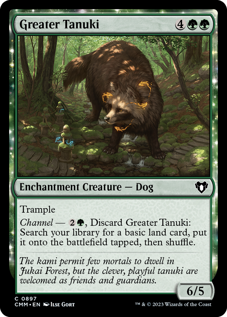 Greater Tanuki [Commander Masters] | Gamer Loot