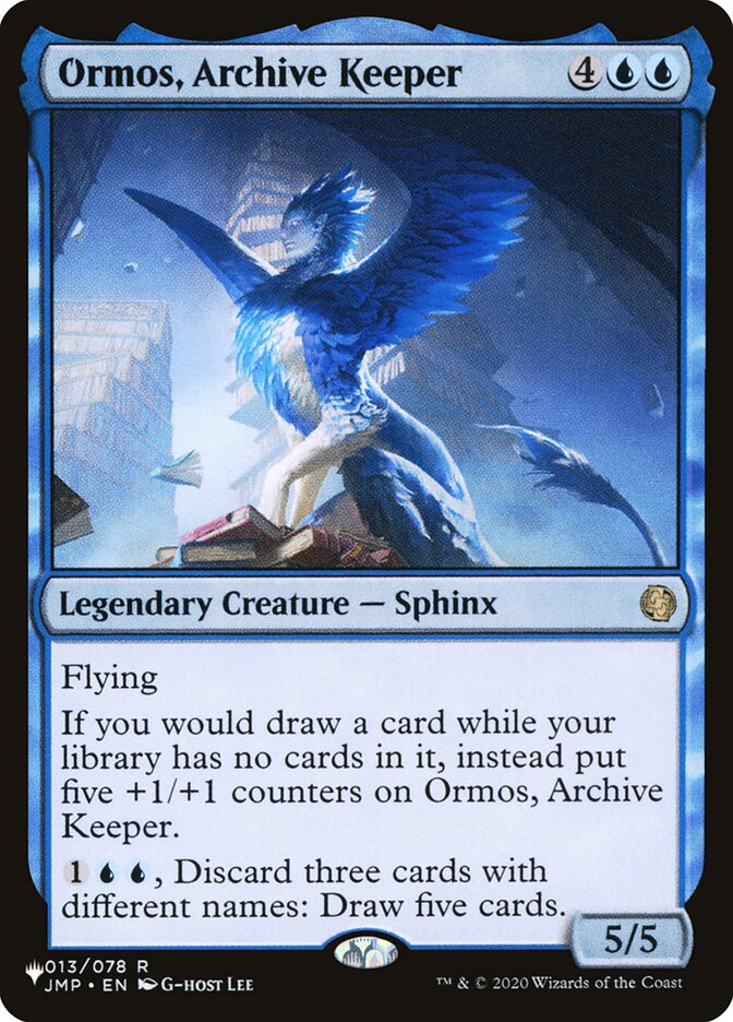 Ormos, Archive Keeper [The List] | Gamer Loot