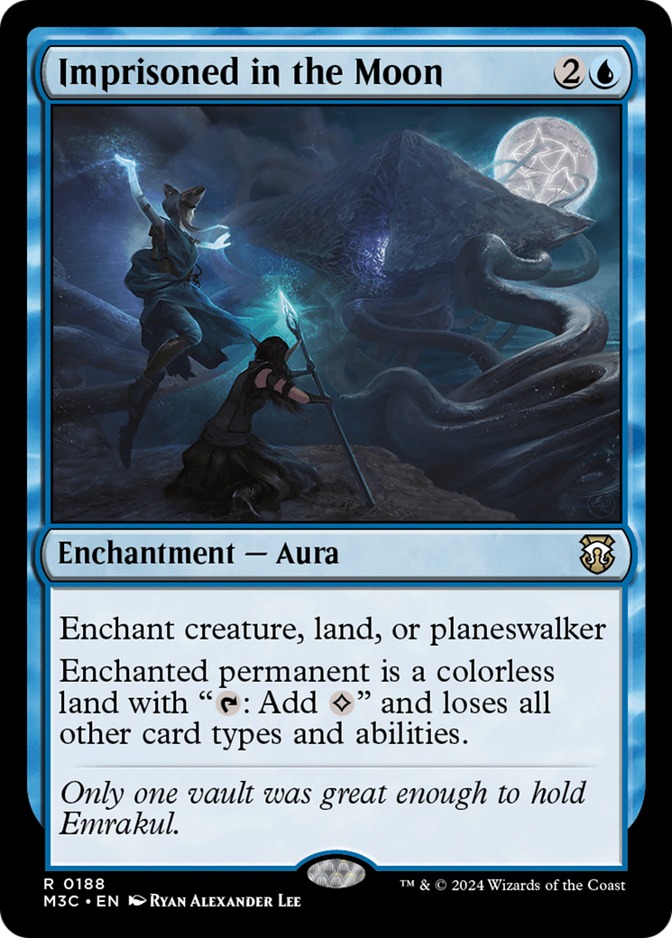 Imprisoned in the Moon (Ripple Foil) [Modern Horizons 3 Commander] | Gamer Loot