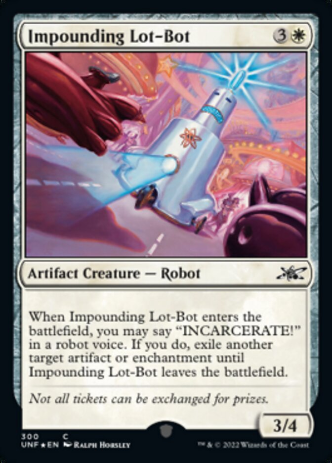 Impounding Lot-Bot (Galaxy Foil) [Unfinity] | Gamer Loot