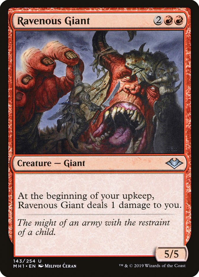 Ravenous Giant [Modern Horizons] | Gamer Loot