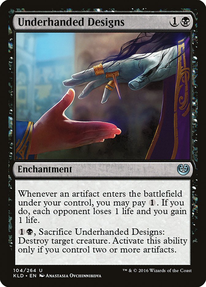 Underhanded Designs [Kaladesh] | Gamer Loot