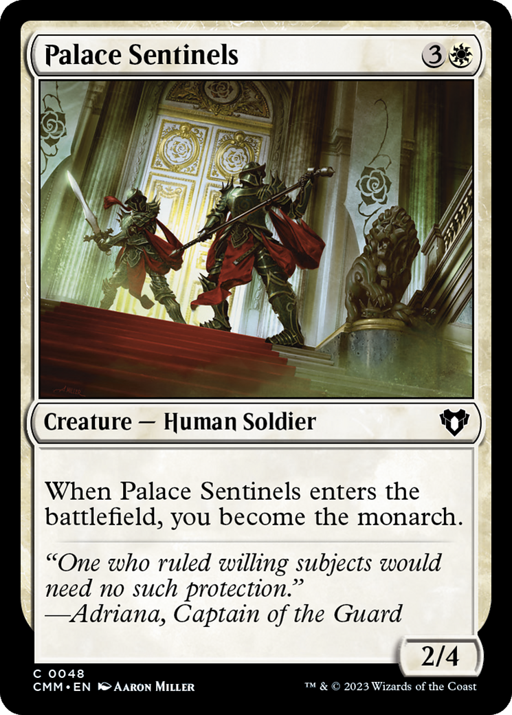 Palace Sentinels [Commander Masters] | Gamer Loot