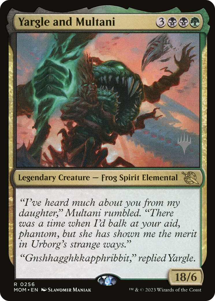 Yargle and Multani (Promo Pack) [March of the Machine Promos] | Gamer Loot