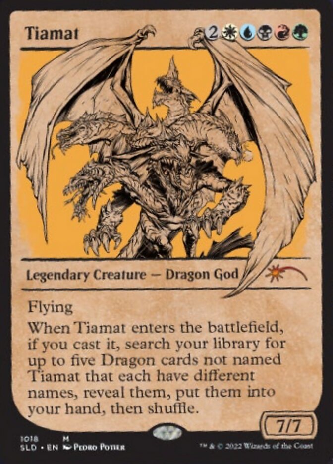 Tiamat (Showcase) [Secret Lair Drop Series] | Gamer Loot