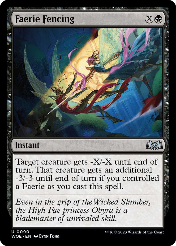 Faerie Fencing [Wilds of Eldraine] | Gamer Loot