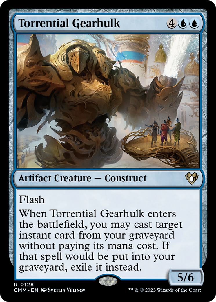 Torrential Gearhulk [Commander Masters] | Gamer Loot