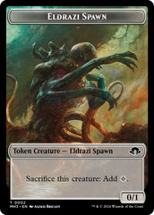 Eldrazi Spawn // Cat Double-Sided Token [Modern Horizons 3 Tokens] | Gamer Loot