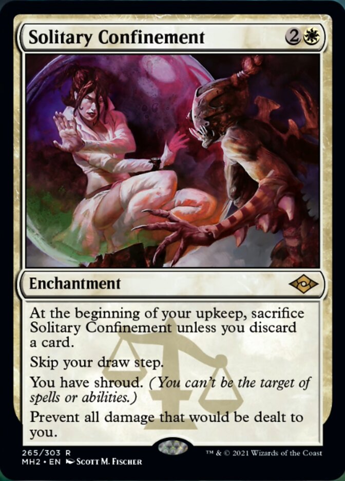 Solitary Confinement (Foil Etched) [Modern Horizons 2] | Gamer Loot