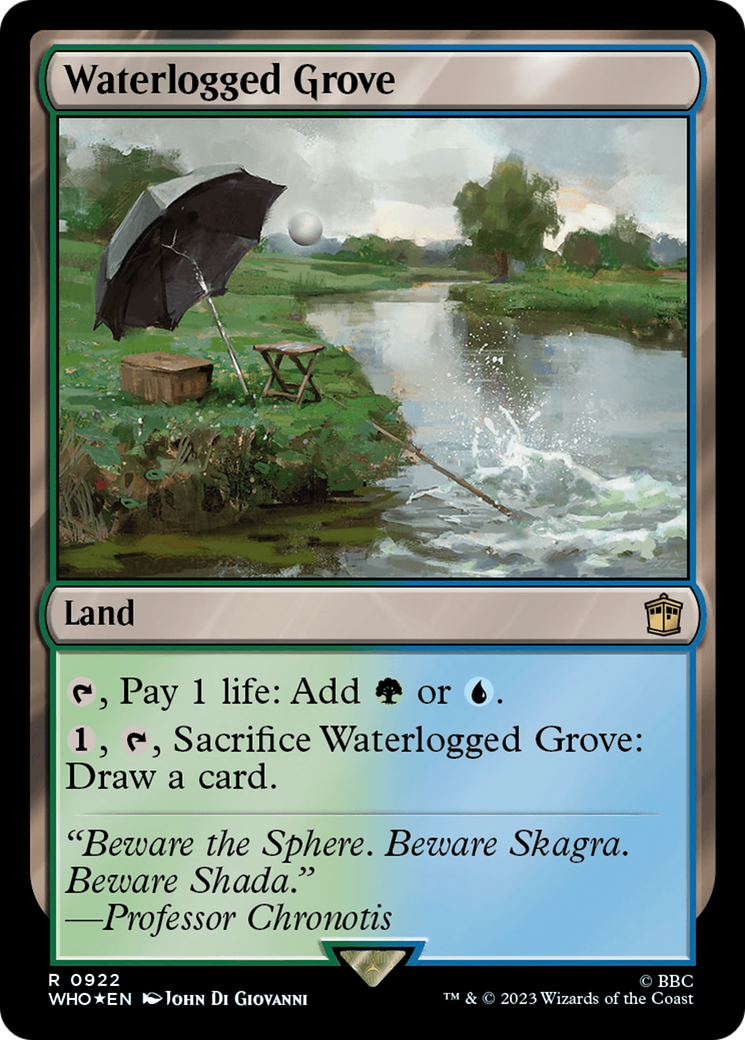 Waterlogged Grove (Surge Foil) [Doctor Who] | Gamer Loot