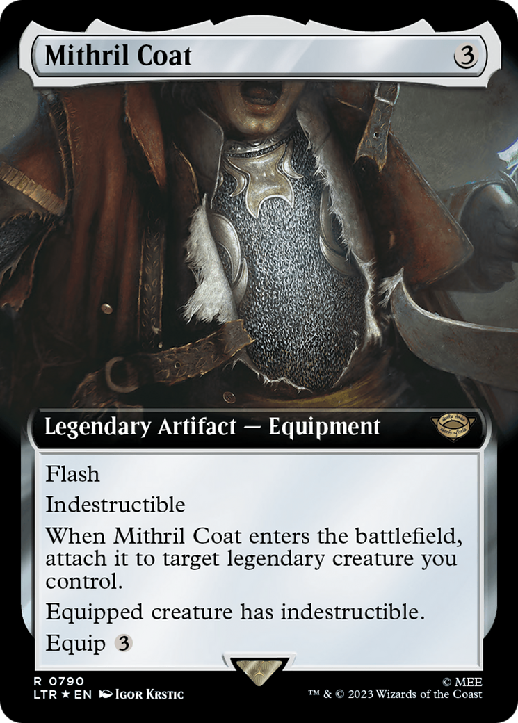 Mithril Coat (Extended Art) (Surge Foil) [The Lord of the Rings: Tales of Middle-Earth] | Gamer Loot