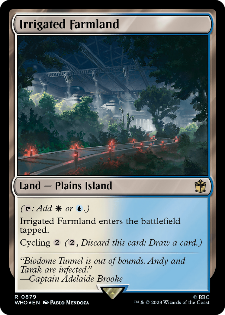 Irrigated Farmland (Surge Foil) [Doctor Who] | Gamer Loot