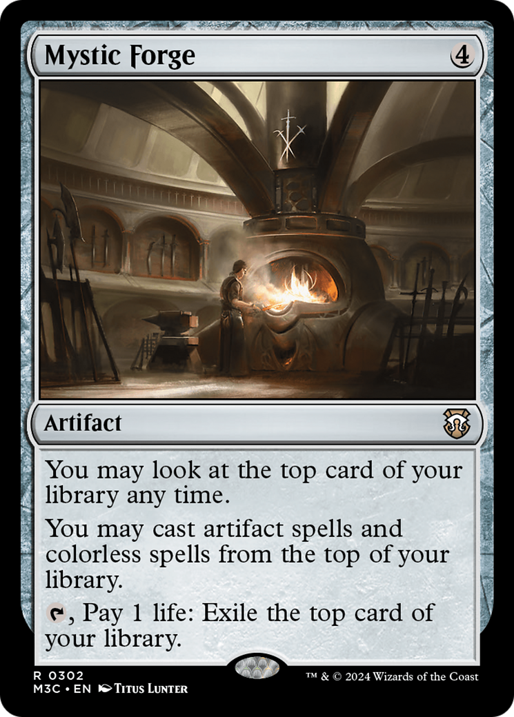 Mystic Forge (Ripple Foil) [Modern Horizons 3 Commander] | Gamer Loot