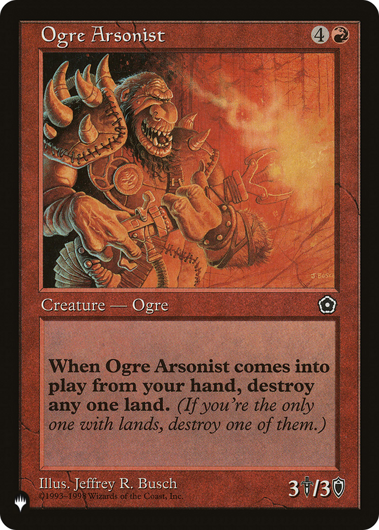 Ogre Arsonist [The List Reprints] | Gamer Loot