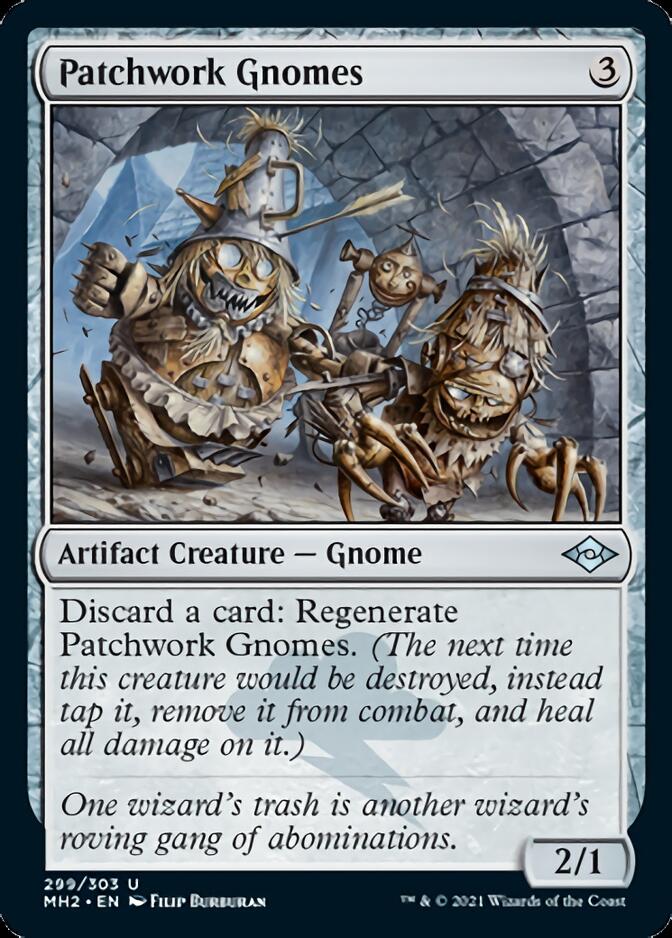 Patchwork Gnomes (Foil Etched) [Modern Horizons 2] | Gamer Loot