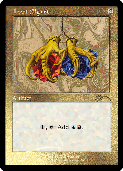 Izzet Signet (Retro) (Foil Etched) [Secret Lair Drop Series] | Gamer Loot