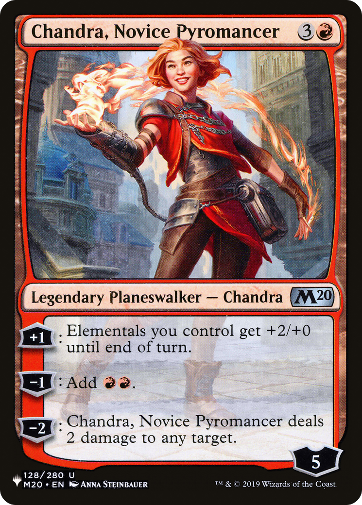 Chandra, Novice Pyromancer [The List Reprints] | Gamer Loot