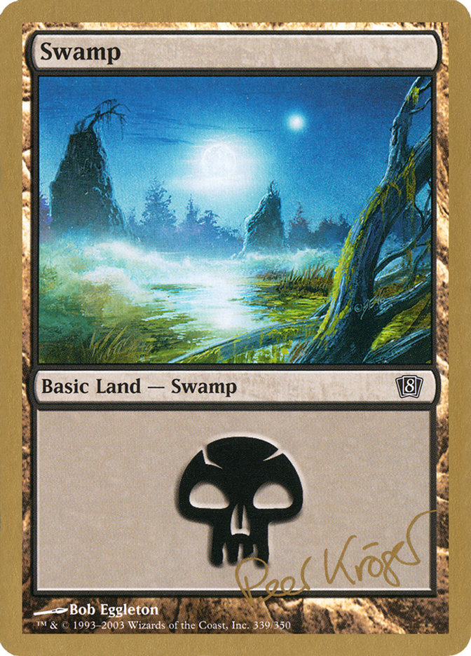 Swamp (pk339) (Peer Kroger) [World Championship Decks 2003] | Gamer Loot