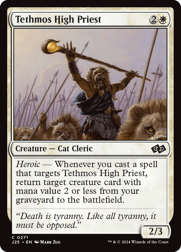 Tethmos High Priest [Foundations Jumpstart] | Gamer Loot