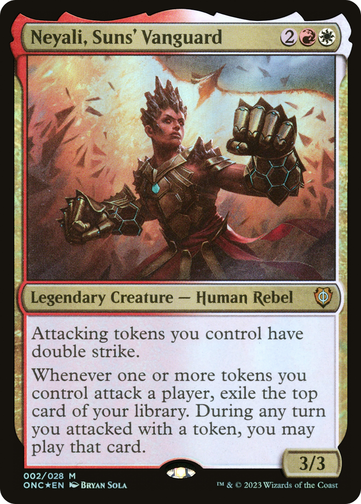 Neyali, Suns' Vanguard [Phyrexia: All Will Be One Commander] | Gamer Loot