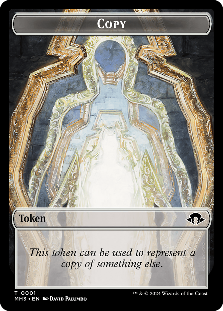 Shapeshifter (0004) // Copy Double-Sided Token [Modern Horizons 3 Commander Tokens] | Gamer Loot