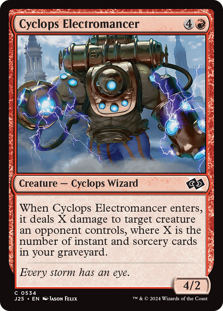 Cyclops Electromancer [Foundations Jumpstart] | Gamer Loot