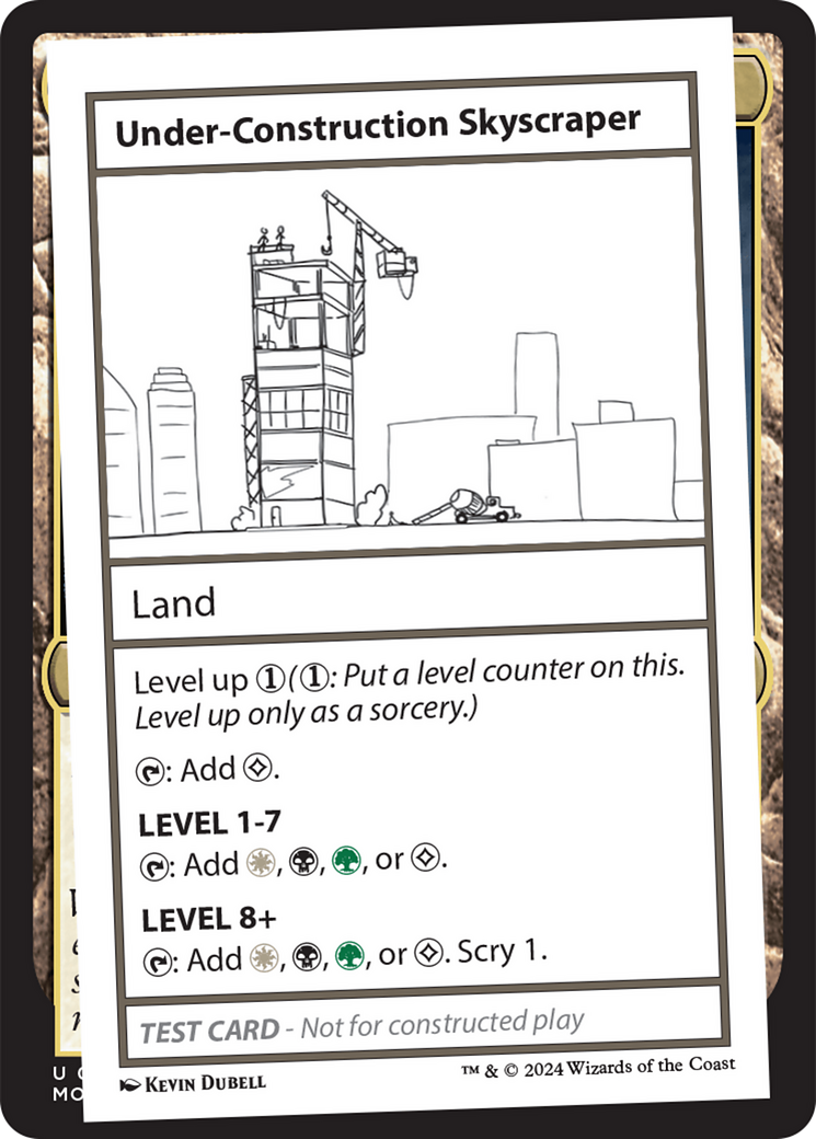 Under-Construction Skyscraper [Mystery Booster 2 Playtest Cards] | Gamer Loot