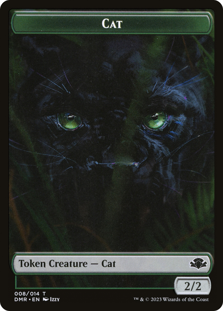 Cat Token (008) [Dominaria Remastered Tokens] | Gamer Loot