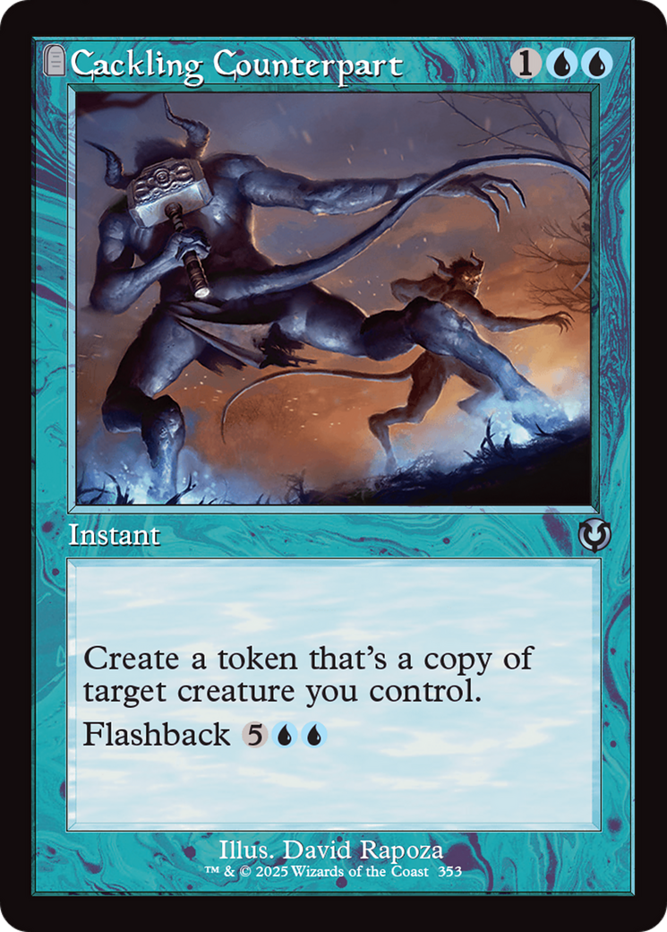 Cackling Counterpart (Retro Frame) [Innistrad Remastered] | Gamer Loot