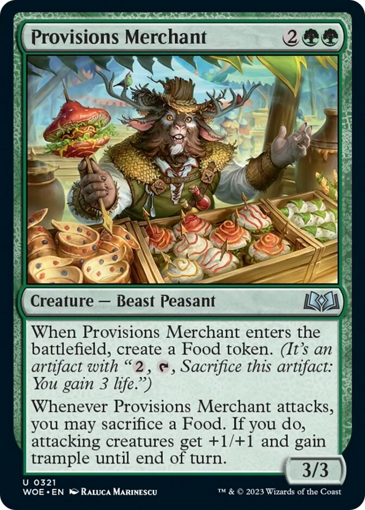 Provisions Merchant [Wilds of Eldraine] | Gamer Loot